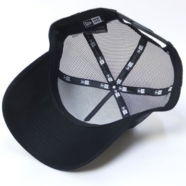NEW ERA ニューエラ メッシュキャップ 9FORTY Aフレーム トラッカー ハリウッド レインボー ブラック (11557363)