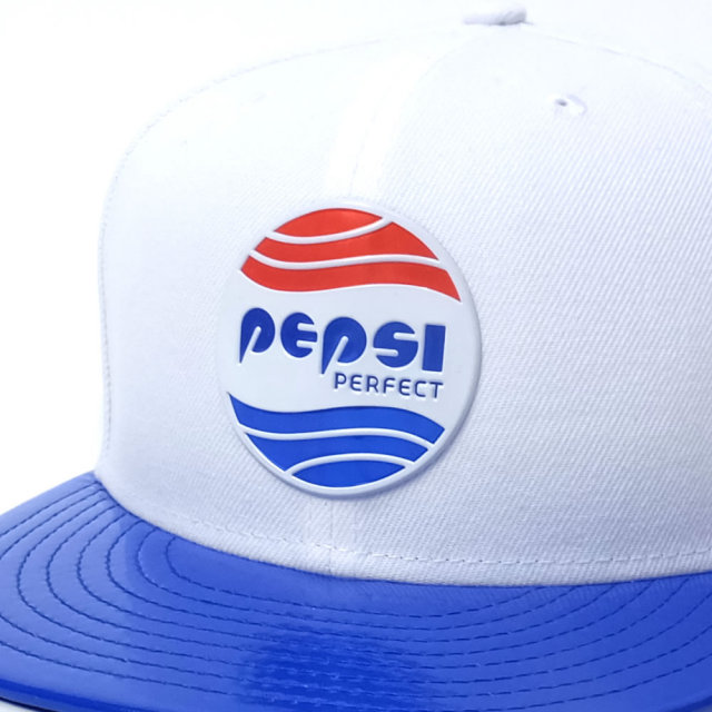 NEW ERA ニューエラ フラットバイザーキャップ コラボ 9FIFTY ペプシ パーフェクト ホワイト ブルー (11557944)