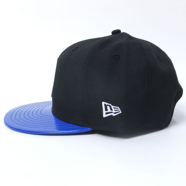 NEW ERA ニューエラ フラットバイザーキャップ コラボ 9FIFTY ペプシ パーフェクト ブラック ブルーバイザー (11557946)