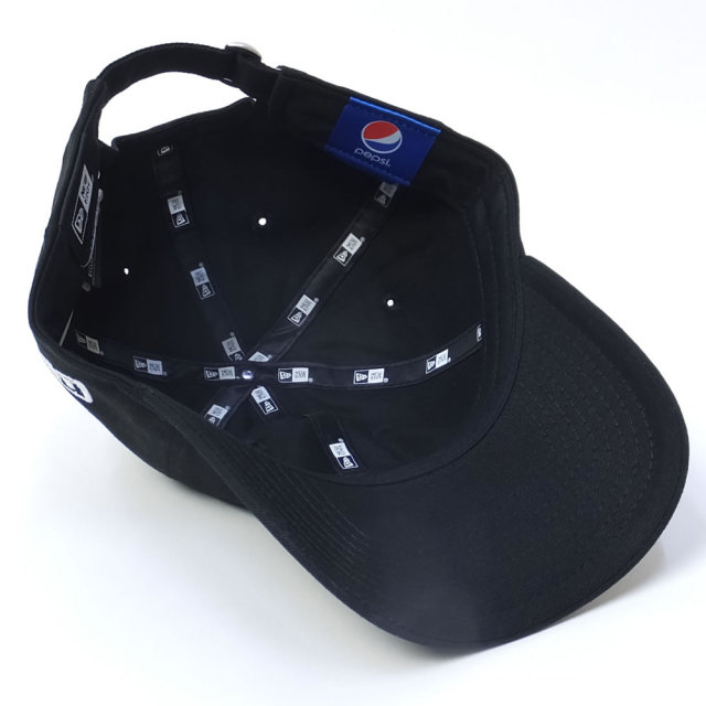 NEW ERA ニューエラ カーブバイザーキャップ コラボ 9THIRTY クロスストラップ ペプシ パーフェクト ブラック (11557990)