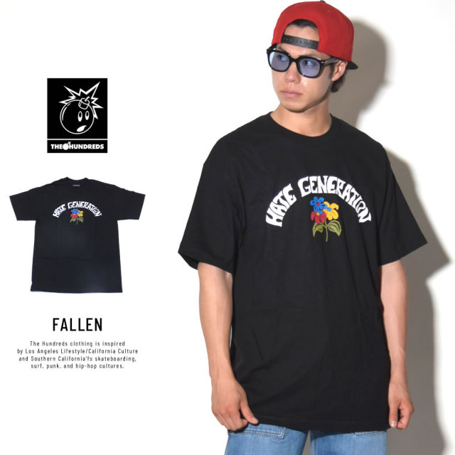 THE HUNDREDS ザ・ハンドレッツ 半袖Tシャツ FALLEN (T18S101032)