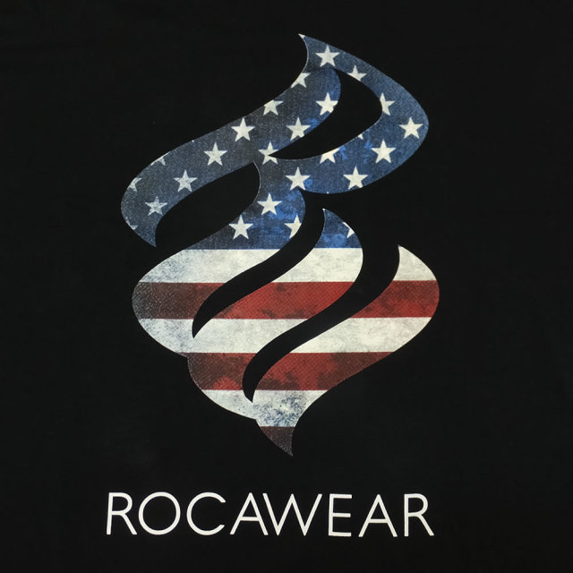 ROCAWEAR ロカウェア 半袖Tシャツ US FLAG 99 TEE (RW182T01)