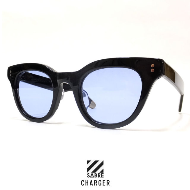 SABRE セイバー サングラス CHARGER BLACK GLOSS/LIGHT BLUE (SS7-512B-LB-J)