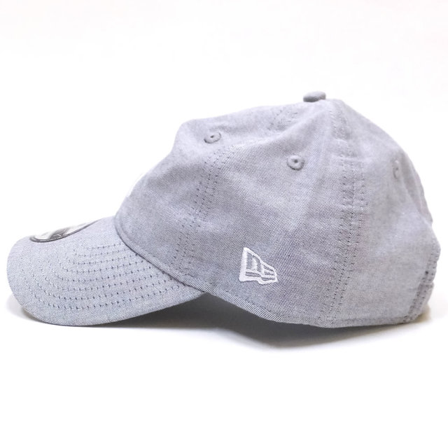 NEW ERA ニューエラ カーブバイザーキャップ 9TWENTY クロスストラップ オックスフォード ニューヨーク・ヤンキース ブラック×ホワイト (11557485)