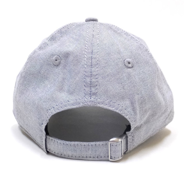 NEW ERA ニューエラ カーブバイザーキャップ 9TWENTY クロスストラップ オックスフォード ニューヨーク・ヤンキース ブラック×ホワイト (11557485)