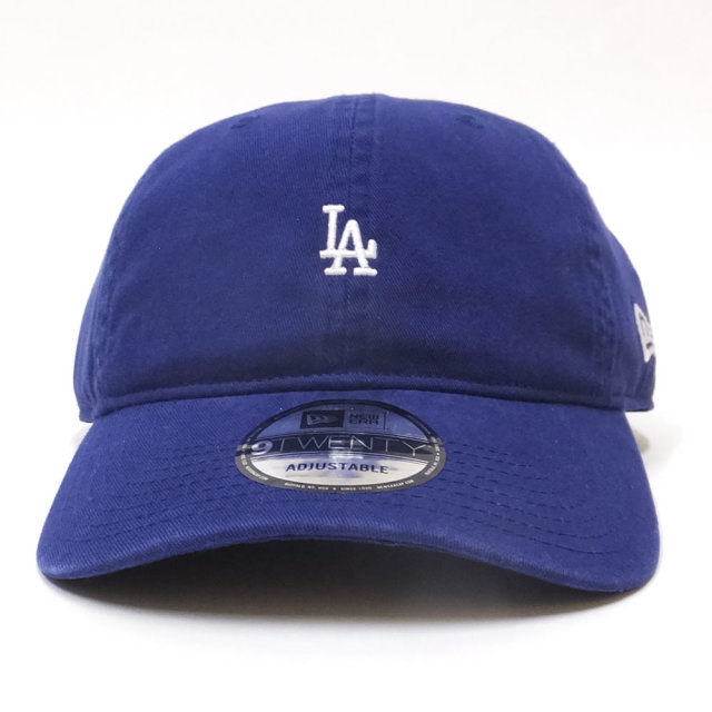 NEW ERA ニューエラ カーブバイザーキャップ 9TWENTY クロスストラップ ロサンゼルス・ドジャース ミニロゴ ダークロイヤル (11557489)