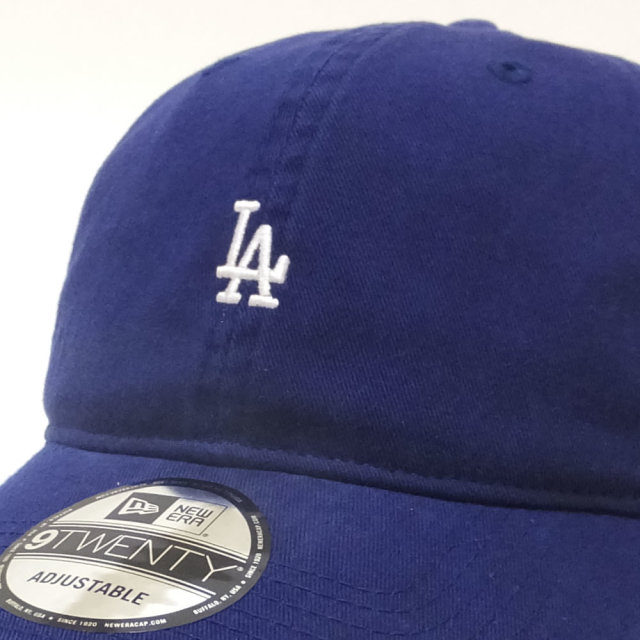 NEW ERA ニューエラ カーブバイザーキャップ 9TWENTY クロスストラップ ロサンゼルス・ドジャース ミニロゴ ダークロイヤル (11557489)