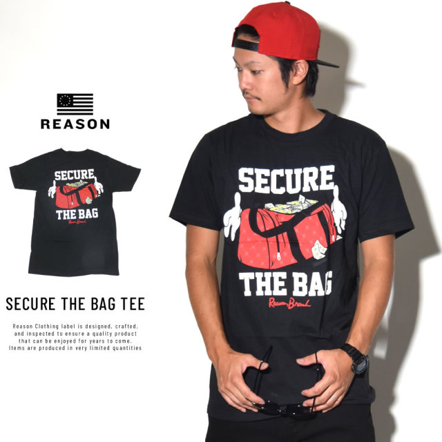 REASON リーズン 半袖Tシャツ SECURE THE BAG TEE (T9P-06B)