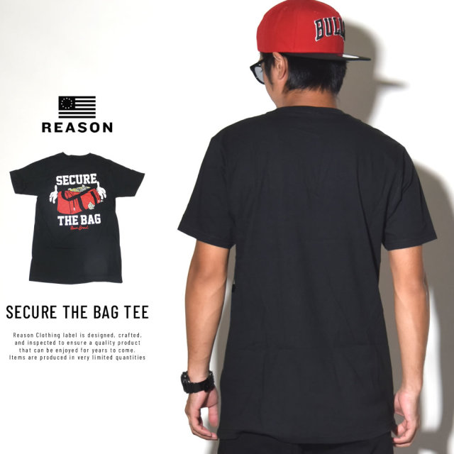 REASON リーズン 半袖Tシャツ SECURE THE BAG TEE (T9P-06B)