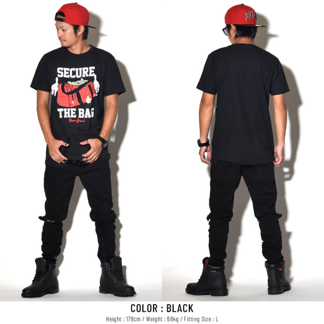 REASON リーズン 半袖Tシャツ SECURE THE BAG TEE (T9P-06B)
