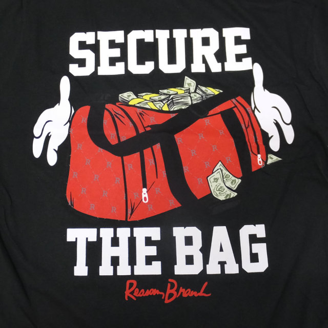 REASON リーズン 半袖Tシャツ SECURE THE BAG TEE (T9P-06B)