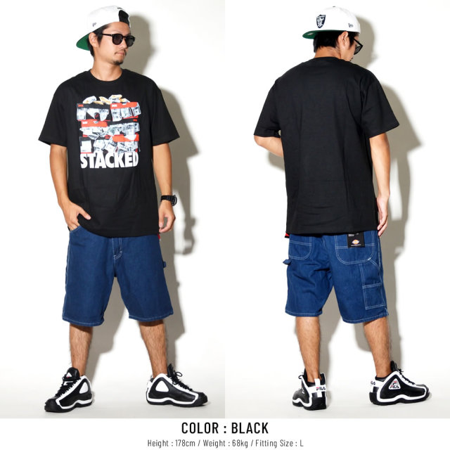 DGK ディージーケー 半袖Tシャツ STACKED TEE (DT-4151)