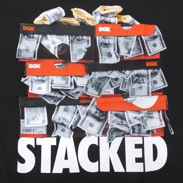 DGK ディージーケー 半袖Tシャツ STACKED TEE (DT-4151)