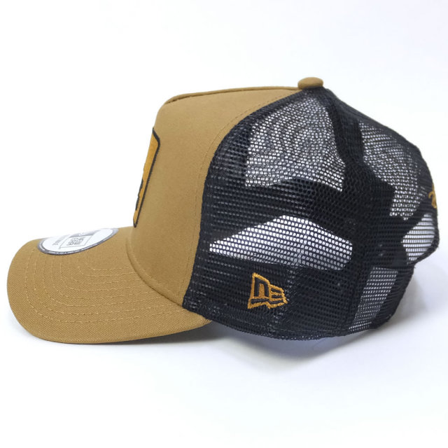NEW ERA ニューエラ メッシュキャップ 9FORTY Aフレーム トラッカー ピクサー カーズ シルエット メーター ダックタン×ブラック (11598023)