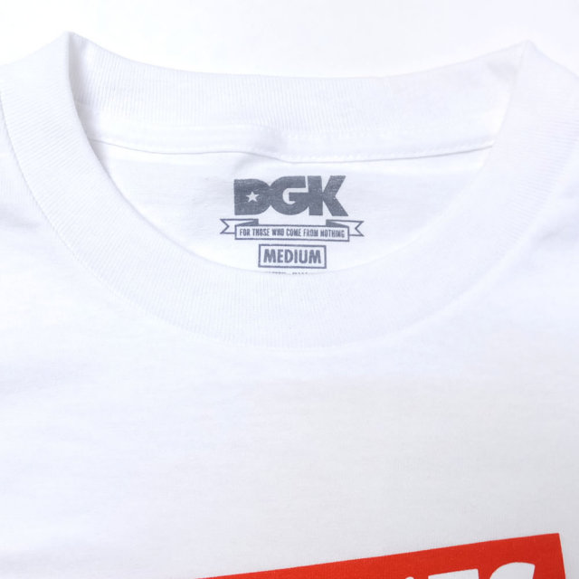 DGK ディージーケー 半袖Tシャツ DGK × HIGH TIMES LOGO TEE WHITE (PTM-1058)