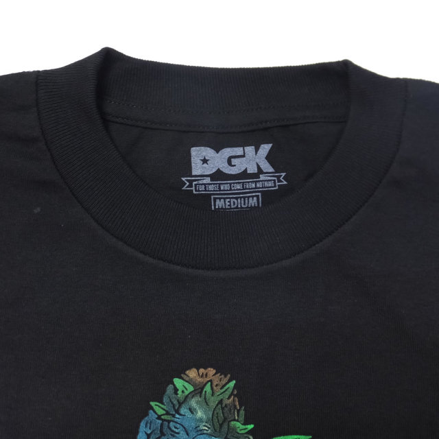 DGK ディージーケー 半袖Tシャツ DGK × HIGH TIMES CHEEBA TEE BLACK (PTM-1062)