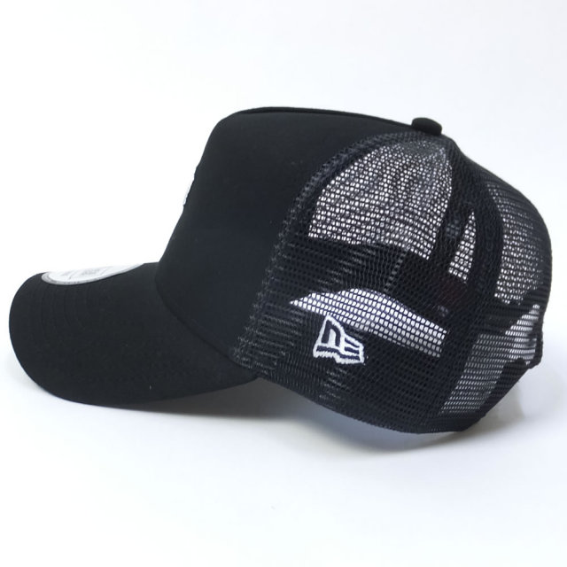 NEW ERA ニューエラ メッシュキャップ 9FORTY Aフレーム トラッカー ニューヨーク・ヤンキース ブラック×ホワイト (11715702)