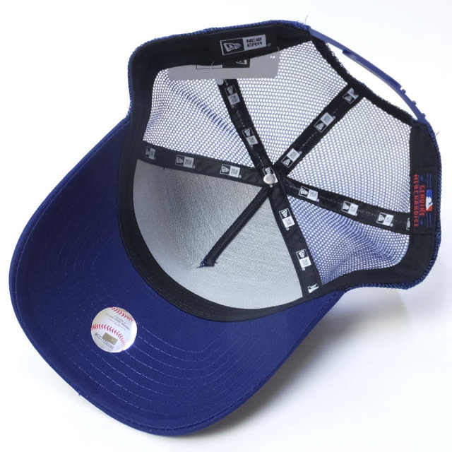 NEW ERA ニューエラ メッシュキャップ 9FORTY Aフレーム トラッカー ロサンゼルス・ドジャース ダークロイヤル×ホワイト (11715706)