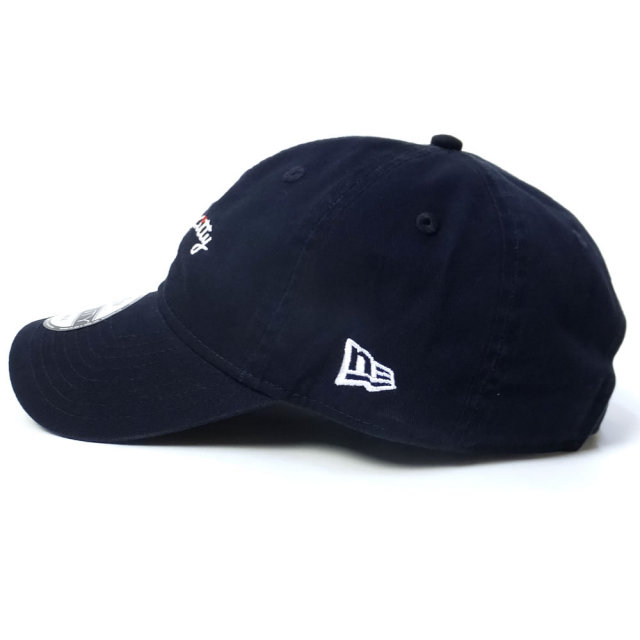 NEW ERA ニューエラ コラボ カーブバイザーキャップ 9TWENTY クロスストラップ ハローキティ スクリプト ネイビー (11715734)