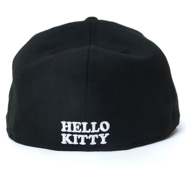 NEW ERA ニューエラ コラボ フラットバイザーキャップ 59FIFTY ハローキティ NEW YORK CITY ブラック (11715750)