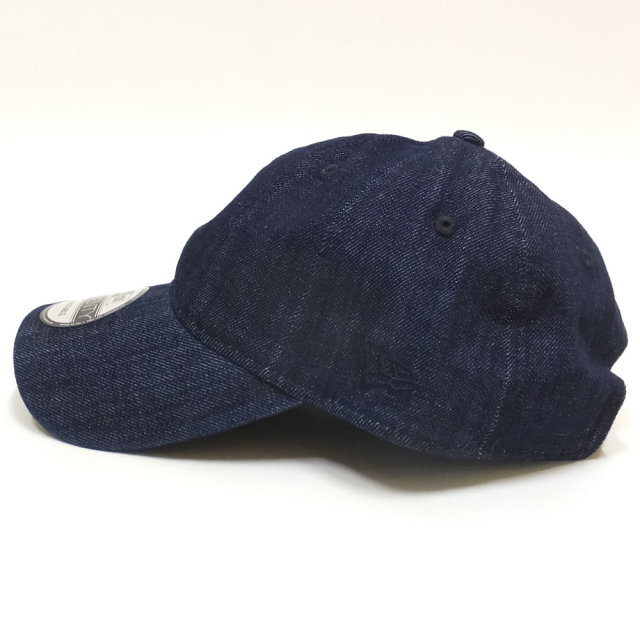 NEW ERA ニューエラ カーブバイザーキャップ 9TWENTY クロスストラップ インディゴデニム カラーストラップ (11775378)