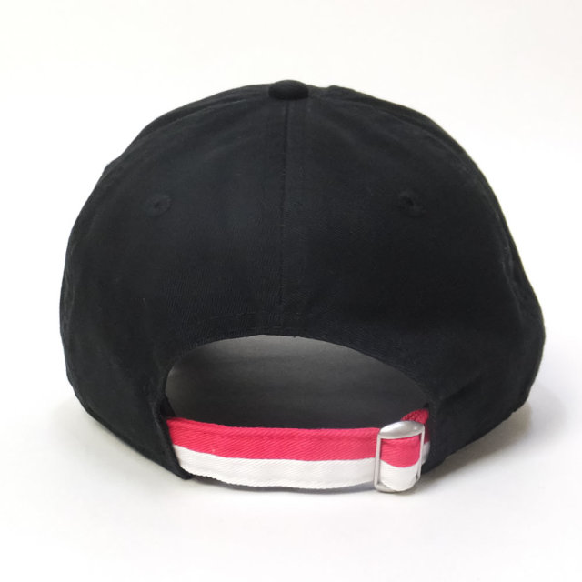 NEW ERA ニューエラ カーブバイザーキャップ 9TWENTY クロスストラップ ブラック カラーストラップ (11775380)