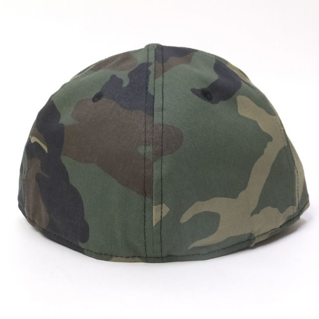 NEW ERA ニューエラ フラットバイザーキャップ コラボ 59FIFTY スラッシャーマガジン ロゴ ウッドランドカモ×ホワイト (11775387)
