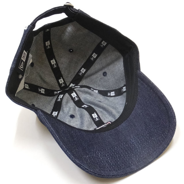 NEW ERA ニューエラ カーブバイザーキャップ 9THIRTY クロスストラップ カセットテープ インディゴデニム (11781551)
