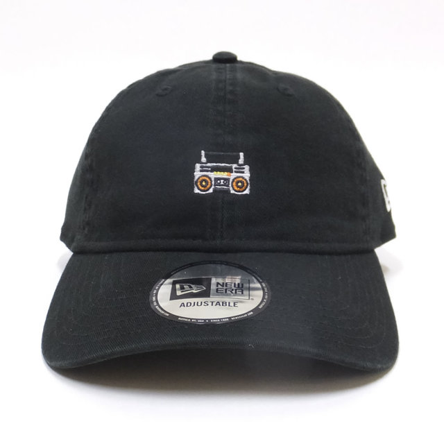 NEW ERA ニューエラ カーブバイザーキャップ 9THIRTY クロスストラップ ブームボックス ブラック (11781552)