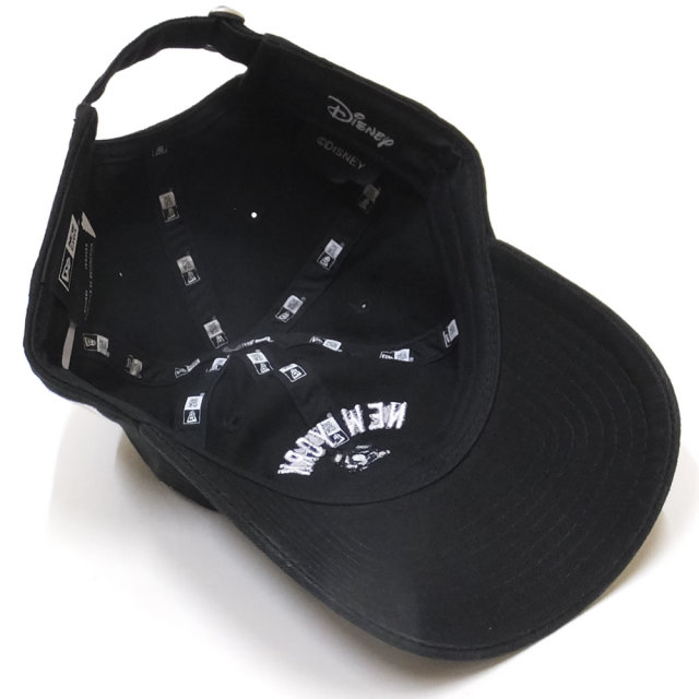 NEW ERA ニューエラ コラボ カーブバイザーキャップ 9THIRTY クロスストラップ ディズニー ミッキーマウス NEW YORK ブラック (11781579)