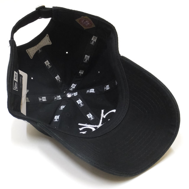 NEW ERA ニューエラ カーブバイザーキャップ 9THIRTY 二グロリーグ キューバン・エックスジャイアンツ ブラック×ホワイト (11781585)
