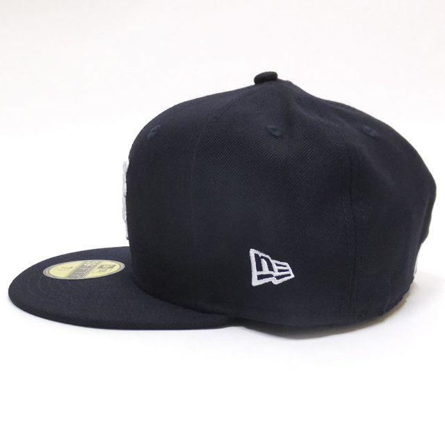 NEW ERA ニューエラ フラットバイザーキャップ 59FIFTY 二グロリーグ ニューヨーク・キューバンズ ネイビー×ホワイト (11781685)