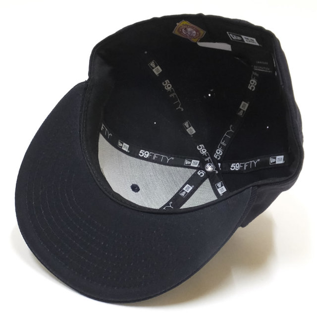 NEW ERA ニューエラ フラットバイザーキャップ 59FIFTY 二グロリーグ ニューヨーク・キューバンズ ネイビー×ホワイト (11781685)