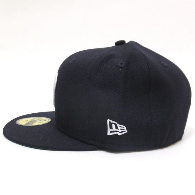 NEW ERA ニューエラ コラボ フラットバイザーキャップ 59FIFTY ディズニー ミッキーマウス シルエット ボール ネイビー (11781707)