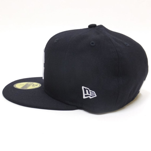 NEW ERA ニューエラ フラットバイザーキャップ 59FIFTY 二グロリーグ シカゴ・アメリカンジャイアンツ ネイビー×ホワイト (11781715)