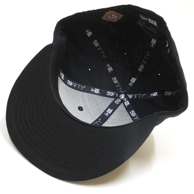 NEW ERA ニューエラ フラットバイザーキャップ 59FIFTY 二グロリーグ バーミンガム・ブラックバロンズ ブラック×ホワイト (11781719)