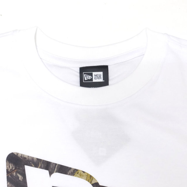 NEW ERA ニューエラ 半袖パフォーマンスTシャツ 吸汗速乾 ツリーカモ フラッグ ホワイト 11782960