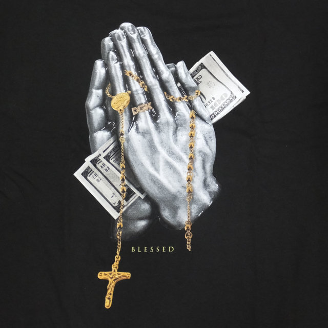 DGK ディージーケー 長袖Tシャツ BLESSES L/S TEE ブラック DLS-364
