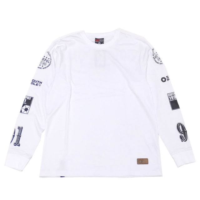 SOUTH POLE サウスポール 長袖Tシャツ SLEEVE LOGO L/S TEE 11831002