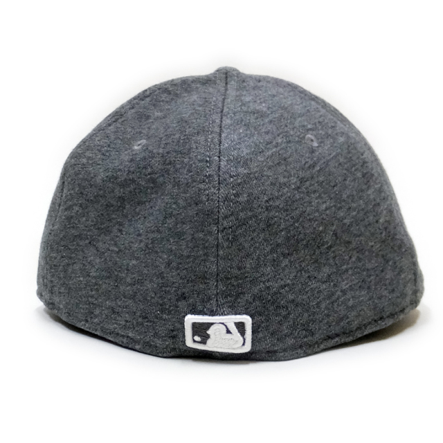 NEW ERA ニューエラ フラットバイザーキャップ 59FIFTY カラースウェット ニューヨーク・ヤンキース チャコールグレー×スノーホワイト 11781677