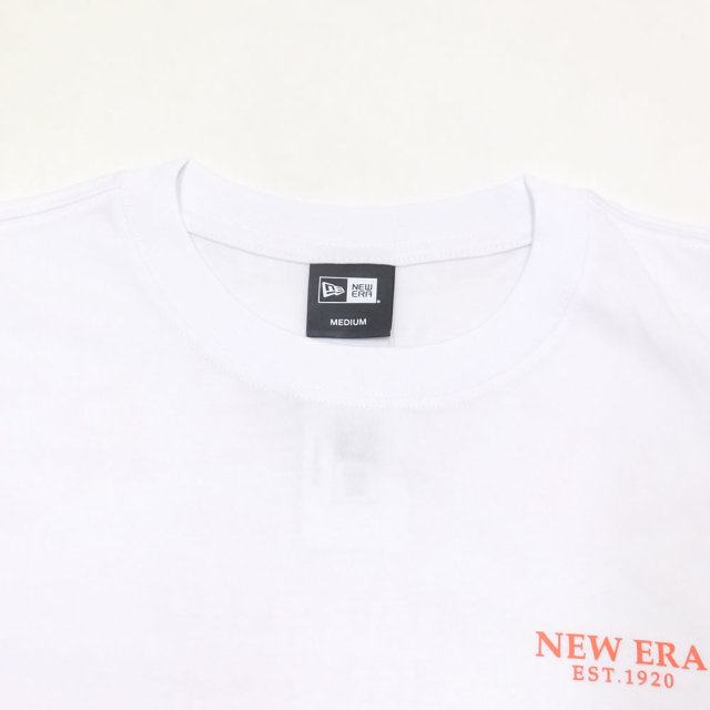 NEW ERA ニューエラ 長袖Tシャツ ワールドワイド ホワイト×ラバレッド 11783066