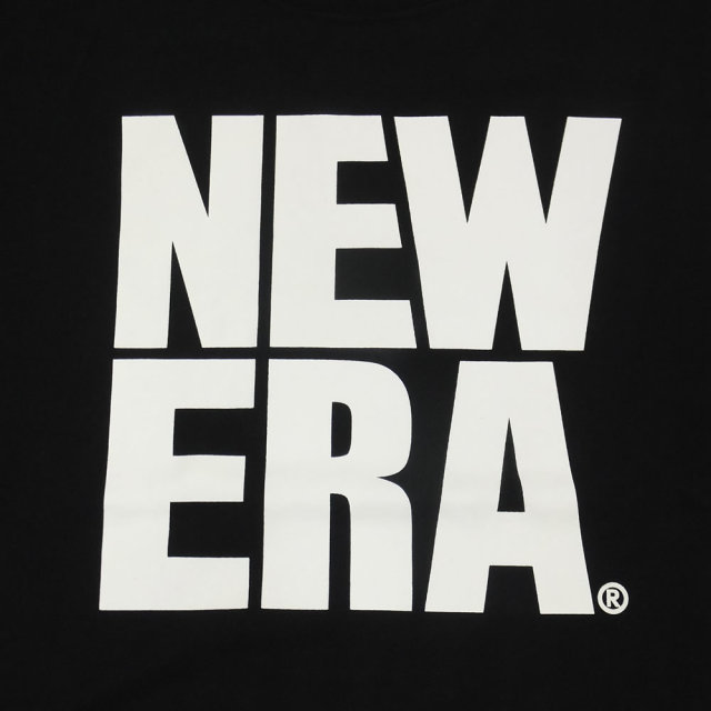 NEW ERA ニューエラ 長袖Tシャツ ビッグニューエラ ブラック×ホワイト 11783093