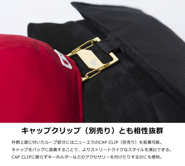 NEW ERA ニューエラ ショルダーバッグ ブラックスウェード 11783278