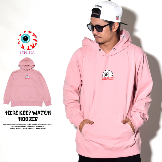 MISHKA ミシカ プルオーバーパーカー HIDE KEEP WATCH HOODIE MAW180456