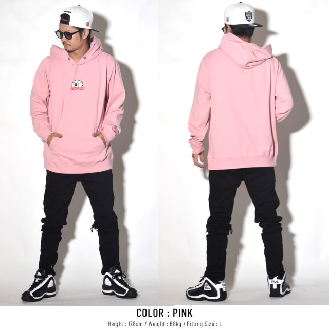 MISHKA ミシカ プルオーバーパーカー HIDE KEEP WATCH HOODIE MAW180456