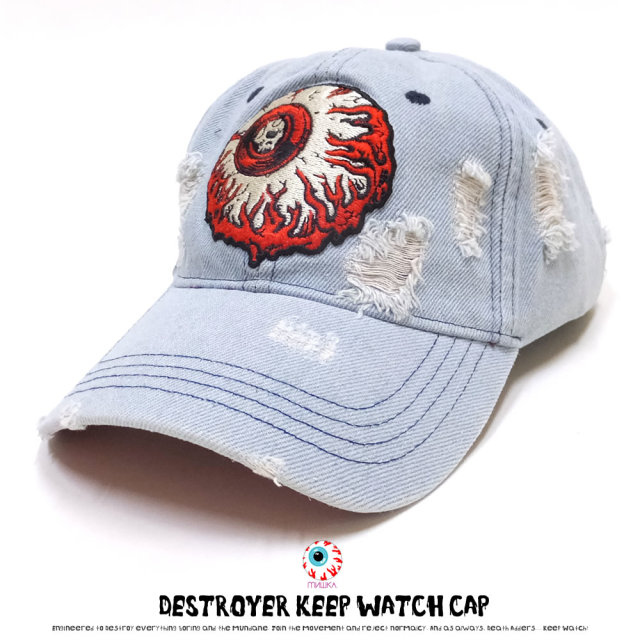 MISHKA ミシカ ストラップバックキャップ DESTROYER KEEP WATCH CAP MAW183235