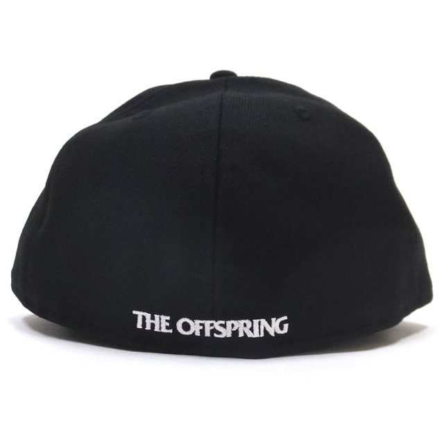 NEW ERA ニューエラ コラボ フラットバイザーキャップ 59FIFTY The Offspring オフスプリング ロゴ ブラック×ホワイト 11797167
