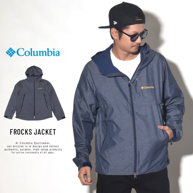COLUMBIA コロンビア ウインドブレーカー FROCKS JACKET PM3412