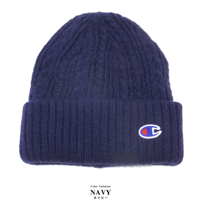 CHAMPION チャンピオン ニットキャップ C PATCH BEANIE 492-0018