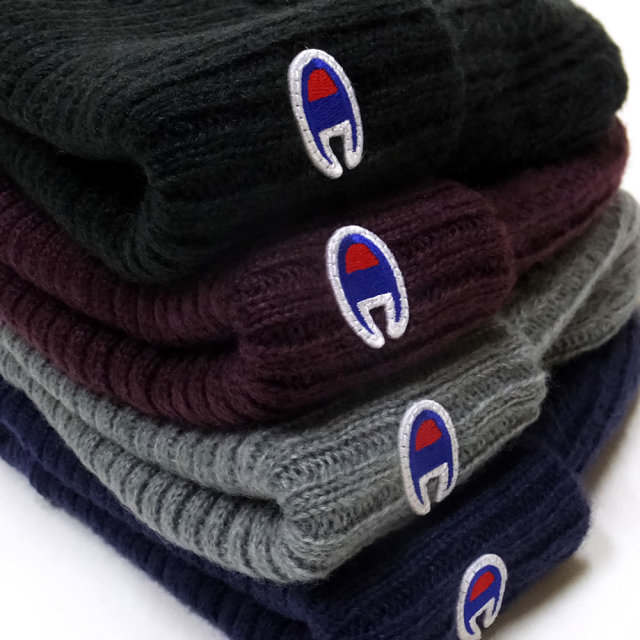 CHAMPION チャンピオン ニットキャップ C PATCH BEANIE 492-0018
